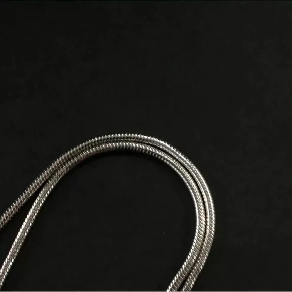 Dior Silver CD Logo Necklace Vintage - Picture 5 of 7